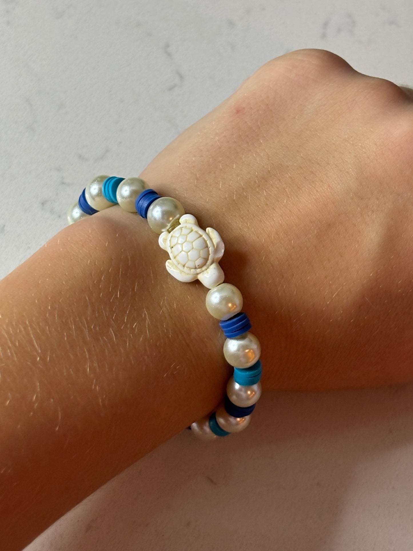 Sea turtle beaded bracelet