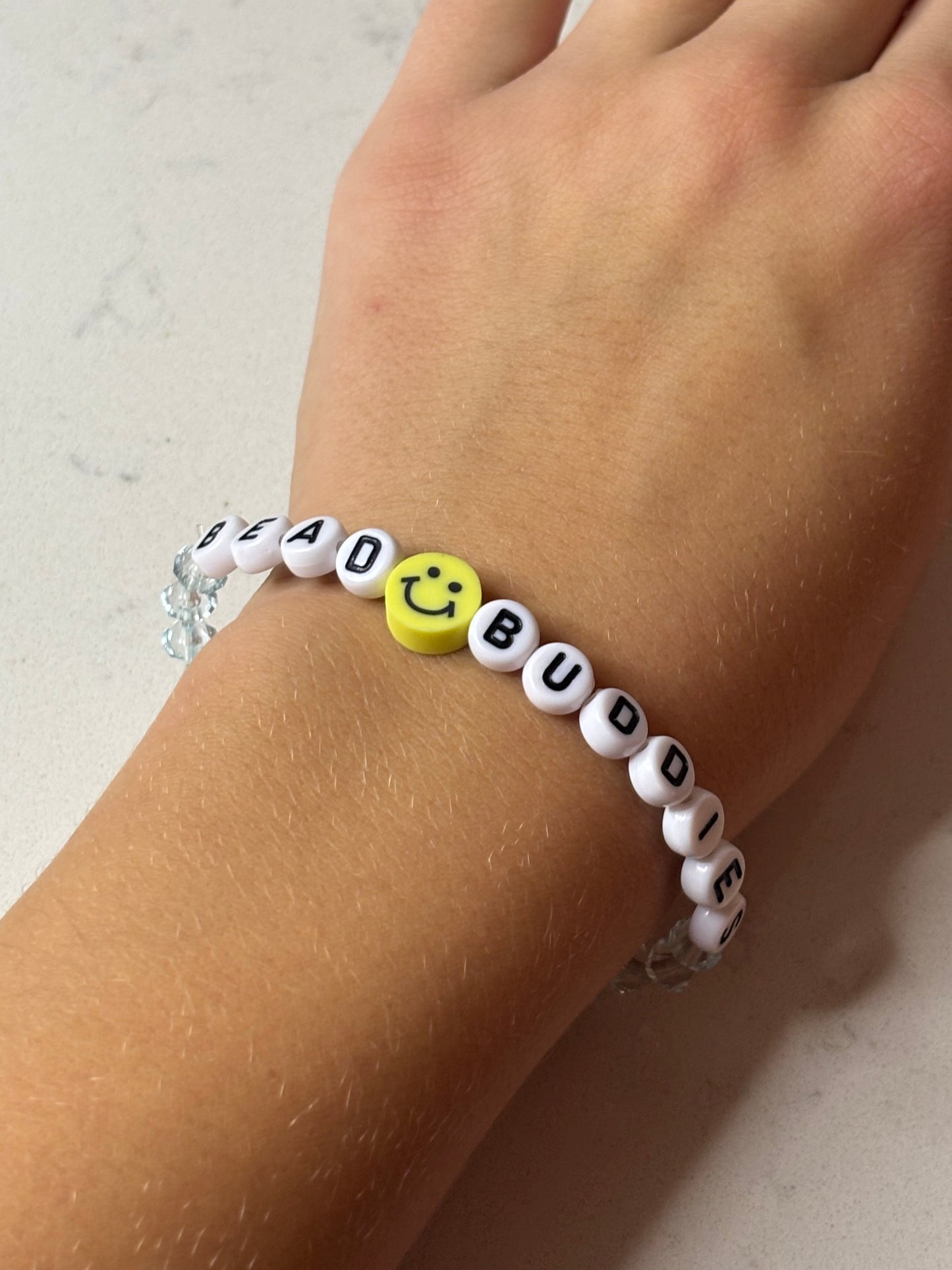 Bead buddies bicone beaded bracelet