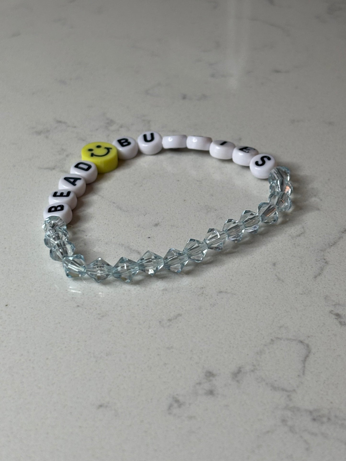 Bead buddies bicone beaded bracelet